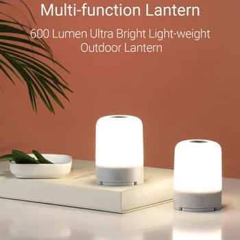 Nextool Lámpás Ultra Fényes 600 Lumen Horog Mangnetic Újratölthető, Beépített akkumulátor Power Bank Kültéri asztali lámpa 0