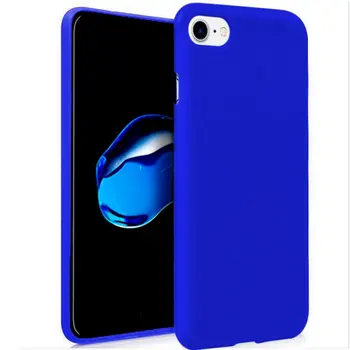 IPhone 7 / 8 / SE szilikon tok (2020) (kék)