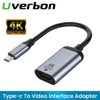 USB-C-Típusú HDMI-kompatibilis Adapter USB 3.1 USB-C-HDMI-Kompatibilis Videó Adapter Átalakító a MacBook Air a Samsung