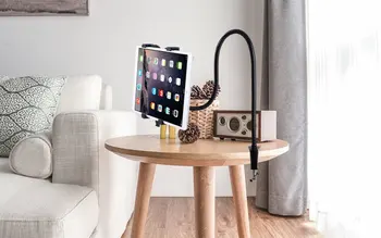 360 Lusta Ágy asztali Állvány tartó Hegy iPad 2 3 4 Air Mini Tablet Egyetemes Hosszú Kar Lusta Mobiltelefon Klip Konzol