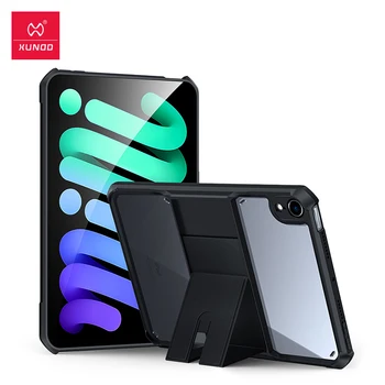 Xundd Tabletta Fedezi Az iPad Mini 6 Esetben 2021,Légzsák Ütésálló Védő Héj -A Elrejthető Stand for iPad Mini 4 5 6 Esetben