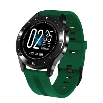 F22 Intelligens Karóra Férfi Nő Teljes Érintse meg a GPS Lépésszámláló pulzusszám Bluetooth Vezérlő Fitness Tracker Smartwatch Az Android-IOS