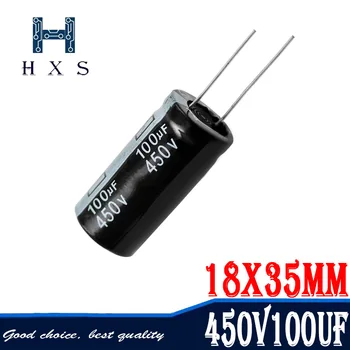 5DB 450V100UF 100uf450v 18*35 450v 100uf 18x35 Elektro Elektrolit kondenzátor 0
