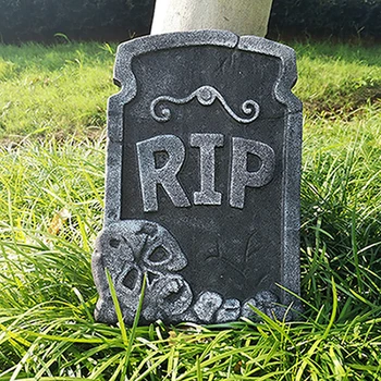 RIP Sírkő Hab Csontváz Halloween Dekoráció Otthon Sír Pók, Denevér, Party Kellékek Halloween Tartozékok Horror Kellékek 0