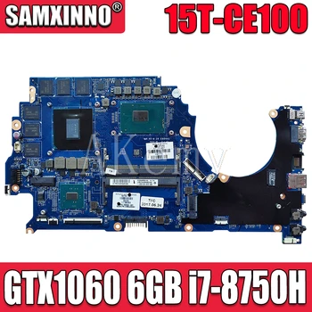 SAMXINNO L10770-601 HP JEL 15t. pont-CE100 15-CE Laptop alaplap DSC GTX 1060 6 GB i7-8750H DAG3AEMBCD1