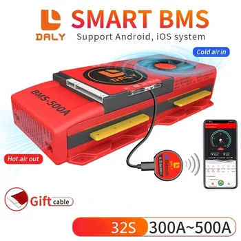 Daly BMS 32-es LiFePO4 32-ES Smart Bms 32-es 200A 250A 300A 500A Bluetooth Ventilátor áll Rendelkezésre 96V LiFePO4 Okos BMS 32-ES