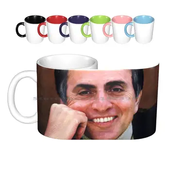 Carl Sagan Kerámia Bögre Kávés Csésze Tej, Tea Bögre Carl Sagan Sagan Kozmosz Világűrben Univerzum Scifi Tudomány, Sci-Fi