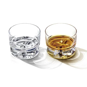 Tiszta Kristály Legjobb Single Malt Whisky Üveg Rock Kevert Whisky Pohár Vodka, Likőr Lövés Rövid Pohár Bor Varázsa Chivas Kupa 0