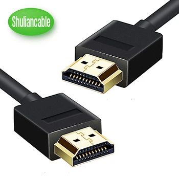 Shuliancable Nagy Sebességű HDMI-Kábel 2.0 4K 1080P 3D HD TV, XBOX, PS3, számítógép, kábel, 0,3 m 1m 1,5 m 2m 3m 5m 7,5 m 10 m