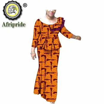 2020-afrikai 2 darab ruhák nők ankara maximum+print szoknyák dashiki ruhát, ruhát a nők hivatalos illik AFRIPRIDE S1926021 1
