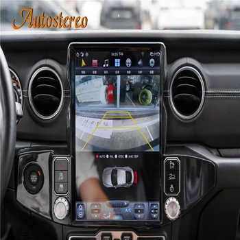 A Jeep Gladiátor 2018-2021 Android 9 Tesla Rádió Autó Multimédia Lejátszó Autó GPS Navigációs fejegység Auto Sztereó Magnó 1