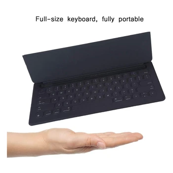 Apple Smart Keyboard for iPad Pro 12.9 1st / 2nd Gen（2015-2017） Szürke Billentyűzet FAXQ039 Eredeti Billentyűzet 1