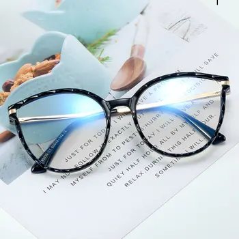 Kék Fény Blokkoló Szemüveg Keret Optikai UV400 Kapható Szemüvegek Nők Anit-Blue Ray Szemüveg Szemüveg Divat-Stílus 2