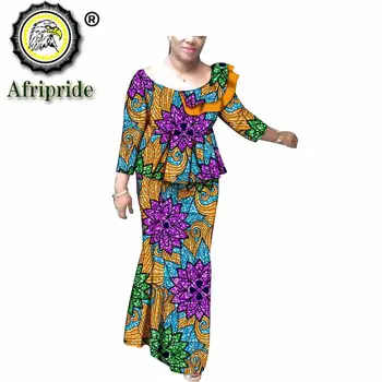 2020-afrikai 2 darab ruhák nők ankara maximum+print szoknyák dashiki ruhát, ruhát a nők hivatalos illik AFRIPRIDE S1926021 3