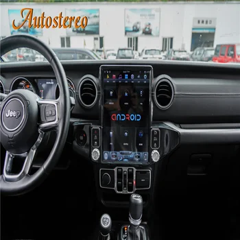 A Jeep Gladiátor 2018-2021 Android 9 Tesla Rádió Autó Multimédia Lejátszó Autó GPS Navigációs fejegység Auto Sztereó Magnó 3