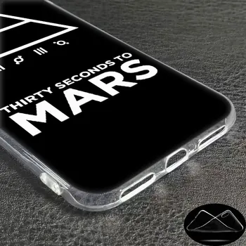 luxus Puha Szilikon Telefon Esetében 30 Second To Mars 30STM Apple iPhone 11 Pro XS Max X XR 6 6 7 8 Plusz 5 5S SE Divat Címlap 3
