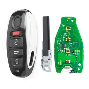 Keyecu FCC ID: IYZVWTOUA P/N: 7P6-959-754 Smart Remote távirányító a Volkswagen Touareg 2011 2012 2013 2014 2015 2016 315MHz 7953 3