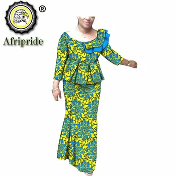 2020-afrikai 2 darab ruhák nők ankara maximum+print szoknyák dashiki ruhát, ruhát a nők hivatalos illik AFRIPRIDE S1926021 4