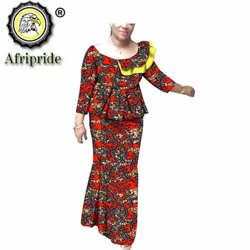 2020-afrikai 2 darab ruhák nők ankara maximum+print szoknyák dashiki ruhát, ruhát a nők hivatalos illik AFRIPRIDE S1926021 5