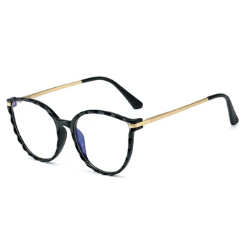 Kék Fény Blokkoló Szemüveg Keret Optikai UV400 Kapható Szemüvegek Nők Anit-Blue Ray Szemüveg Szemüveg Divat-Stílus 5